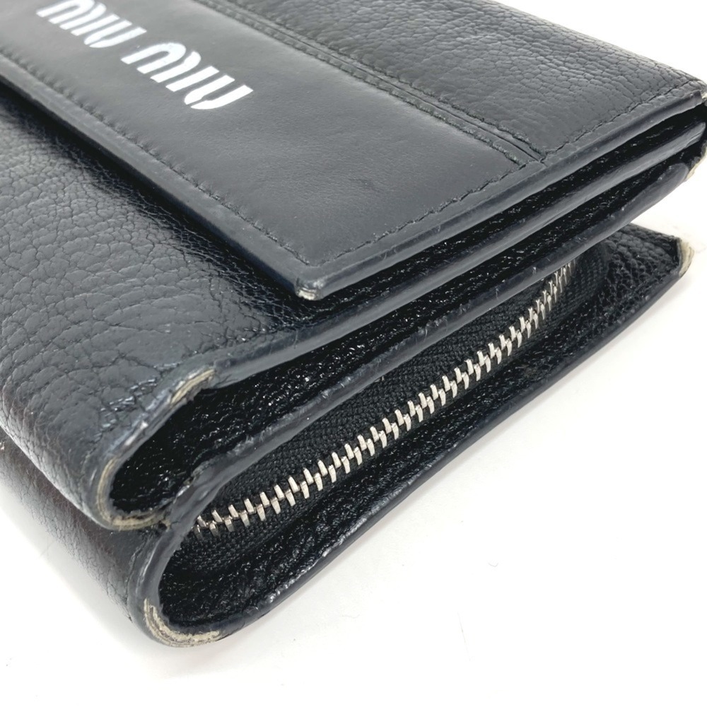 Miu Miu Miu 5ml014 Bicolor Compact Wallet Tri-Fol… - image 5
